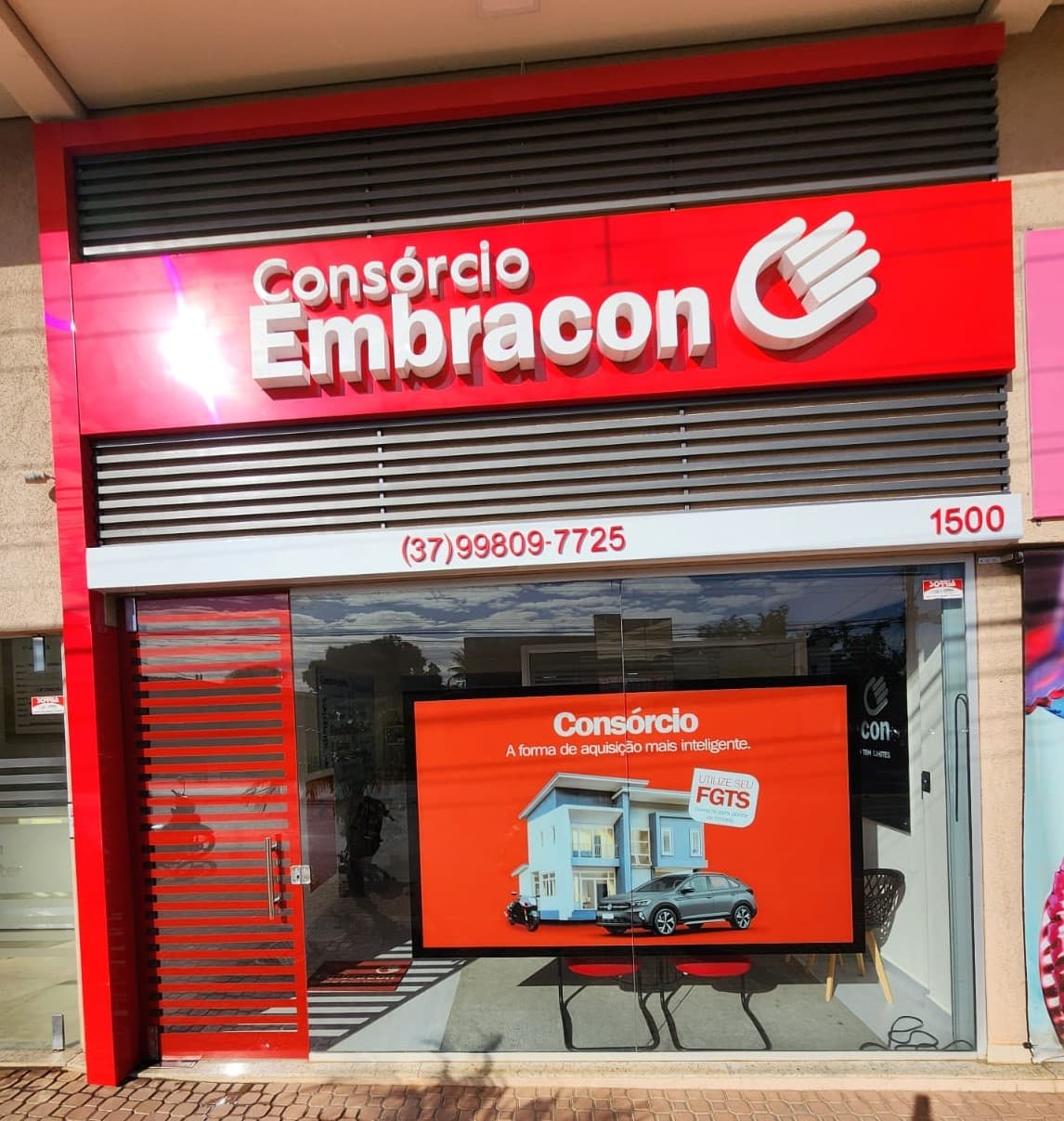 Consórcio Embracon Lagoa da Prata - Franquia